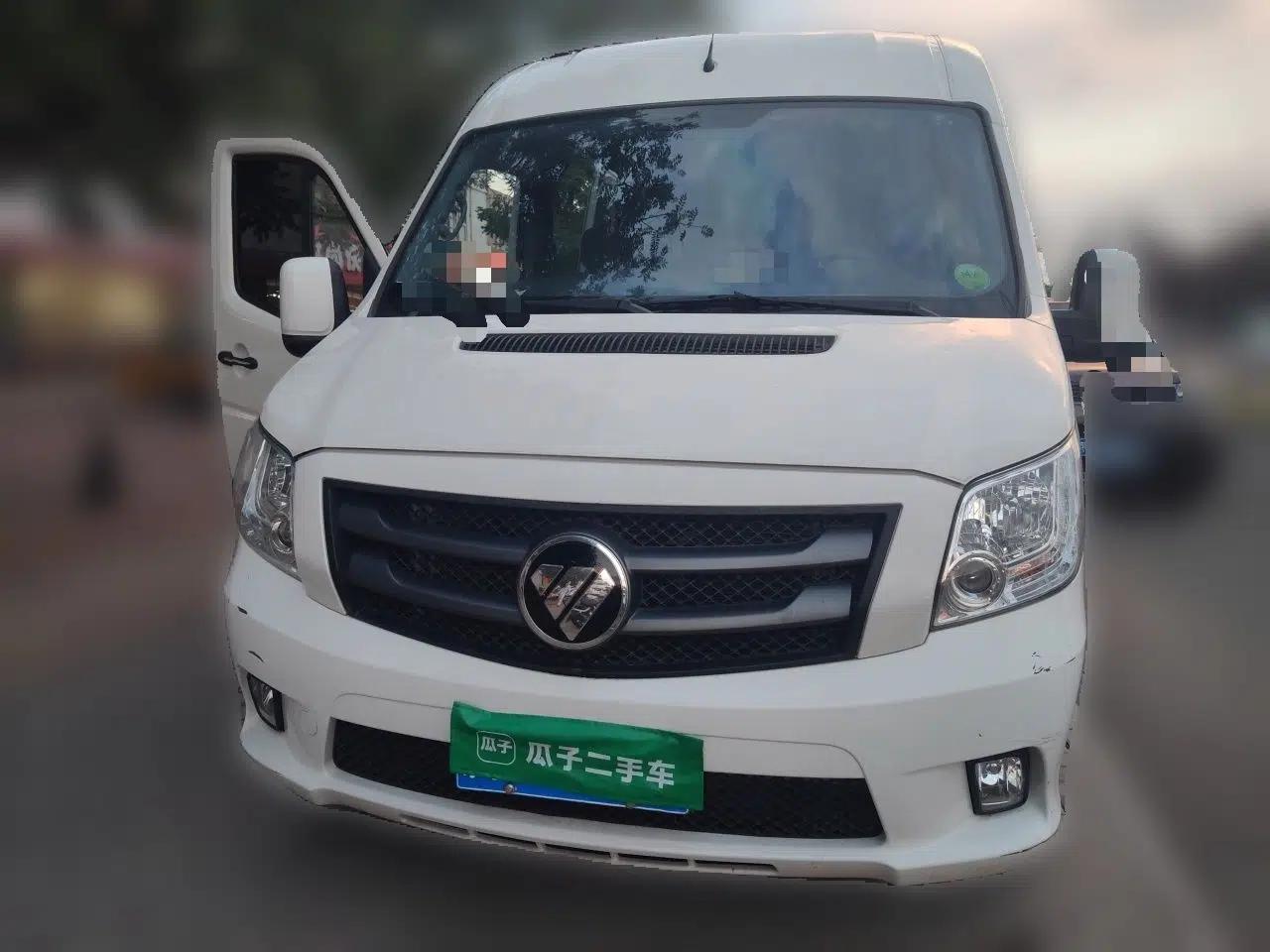 Foton Toano 2024 Geely Xing Multi-Function Cummins 2.8T Manual Long Wheelbase Mid-Roof Rear Single-Tire 7-Seater — миниатюра 2