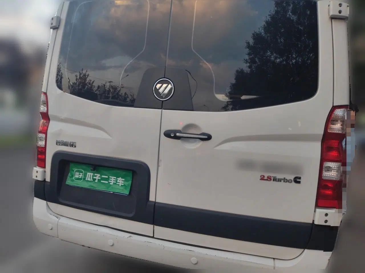Foton Toano 2024 Geely Xing Multi-Function Cummins 2.8T Manual Long Wheelbase Mid-Roof Rear Single-Tire 7-Seater — миниатюра 5