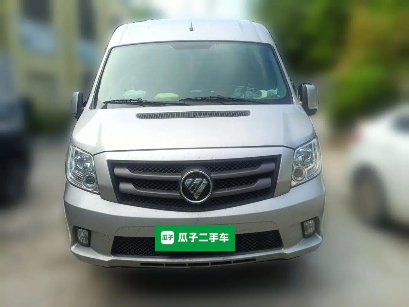 Foton Toano 2022 2.8T Manual Tongtu Multi-Function Extended-Chassis Mid-Roof Single-Tire Configuration 5/6/7/9-Seater F2.8NS6B177L — миниатюра 2