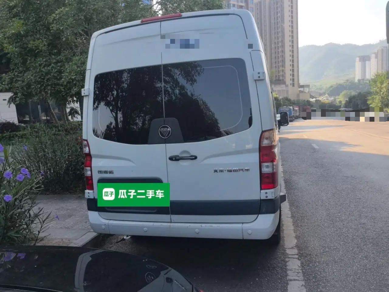 Foton Toano 2022 2.0T Manual Tongtu Multi-Function Long Wheelbase Mid-Roof Single-Tire 5/6/7/9-Seater 4F20TC3 — миниатюра 5