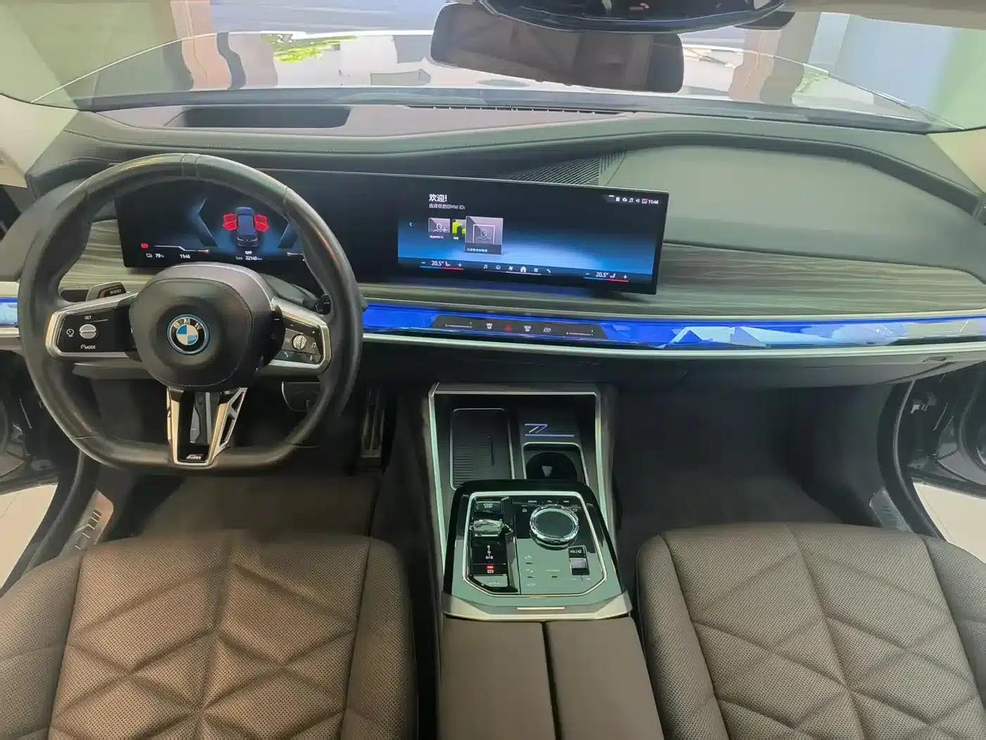 BMW i7 2023 eDrive50L Leading M Sport Package — миниатюра 11