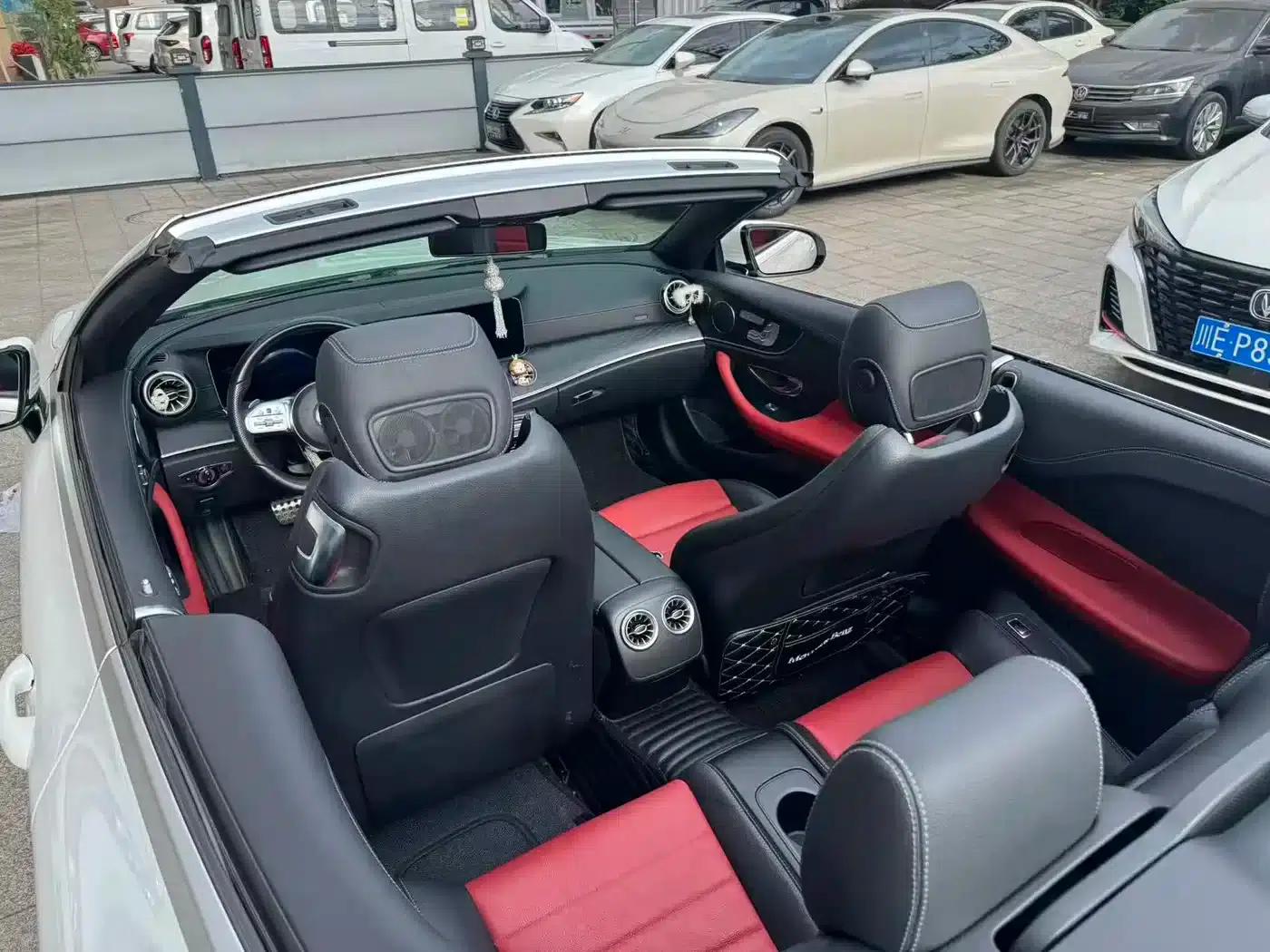 Imported Mercedes-Benz E-Class 2018 E 200 Convertible Coupe — миниатюра 4