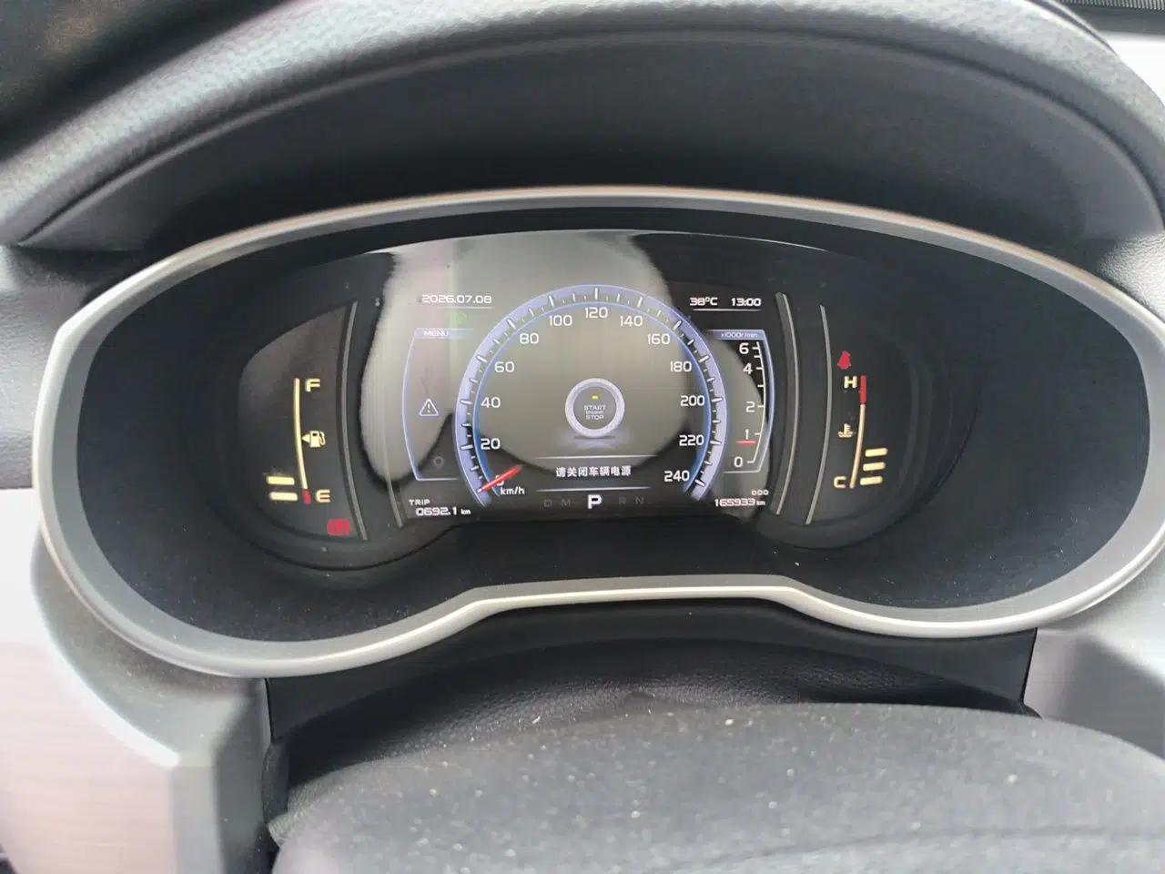 Geely Auto Emgrand X7 Sport 2016 1.8TD Automatic ZhiZun Version — миниатюра 11