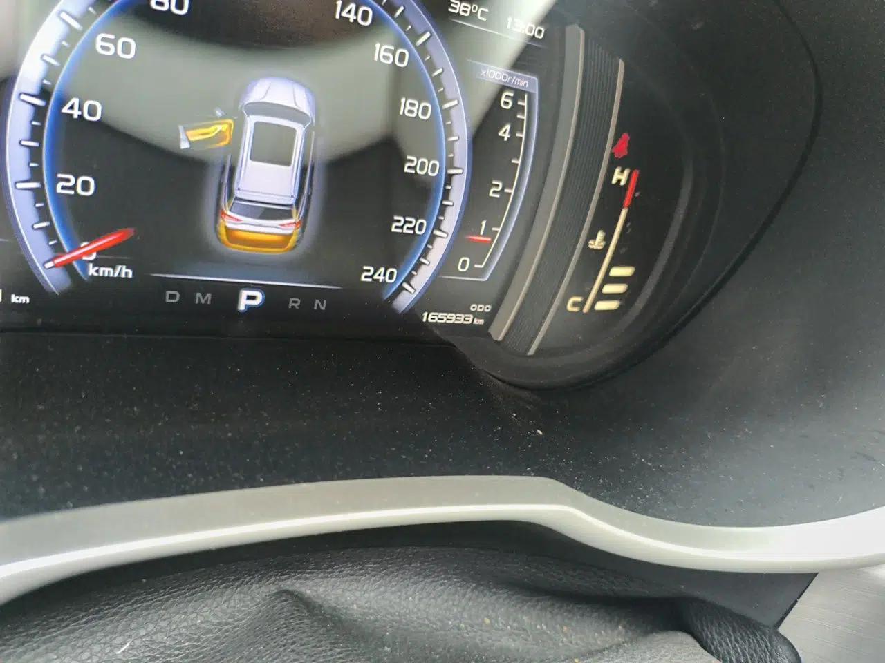 Geely Auto Emgrand X7 Sport 2016 1.8TD Automatic ZhiZun Version — миниатюра 12