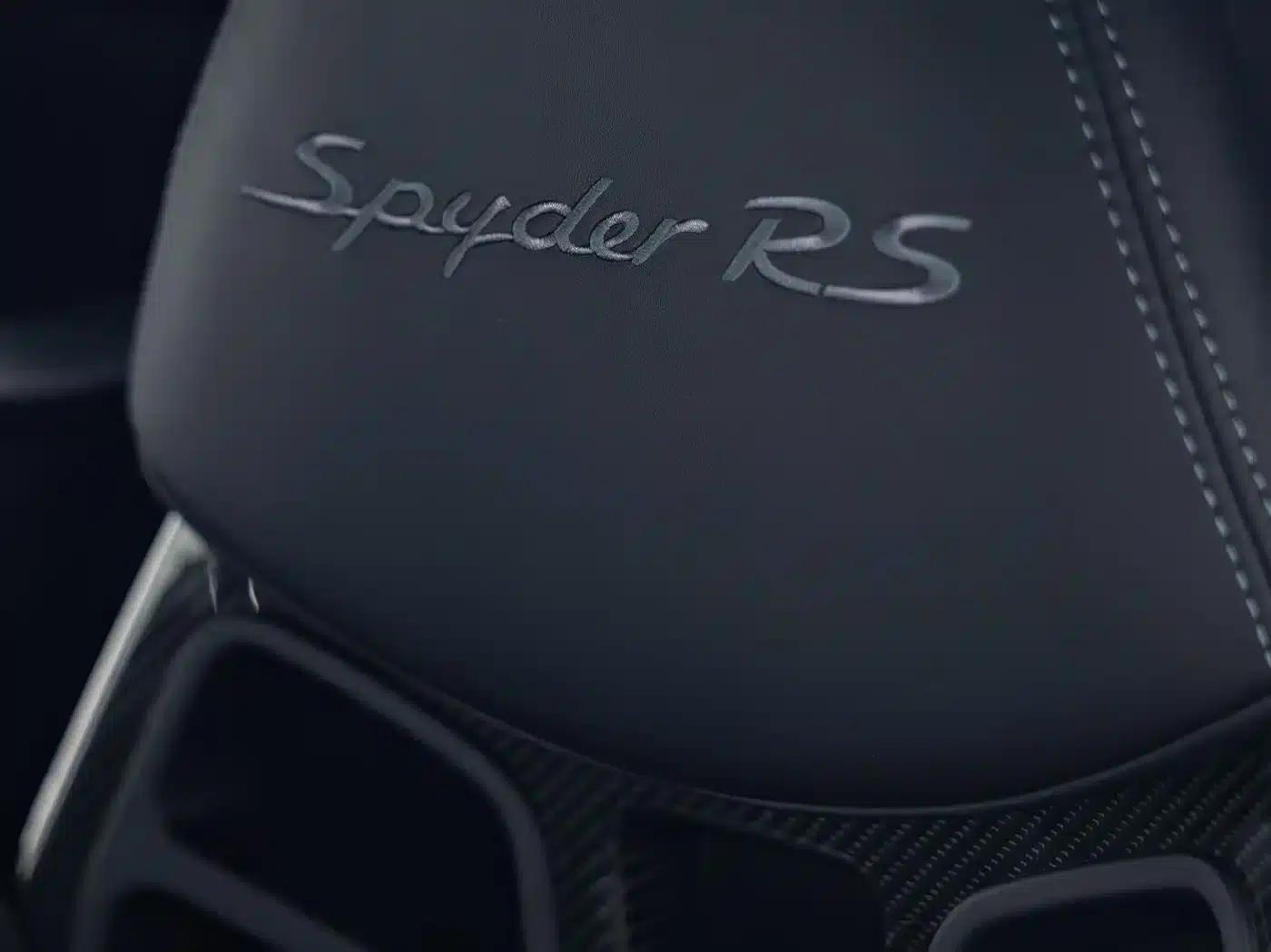 Porsche 718 2023 Spyder RS 4.0L — миниатюра 10