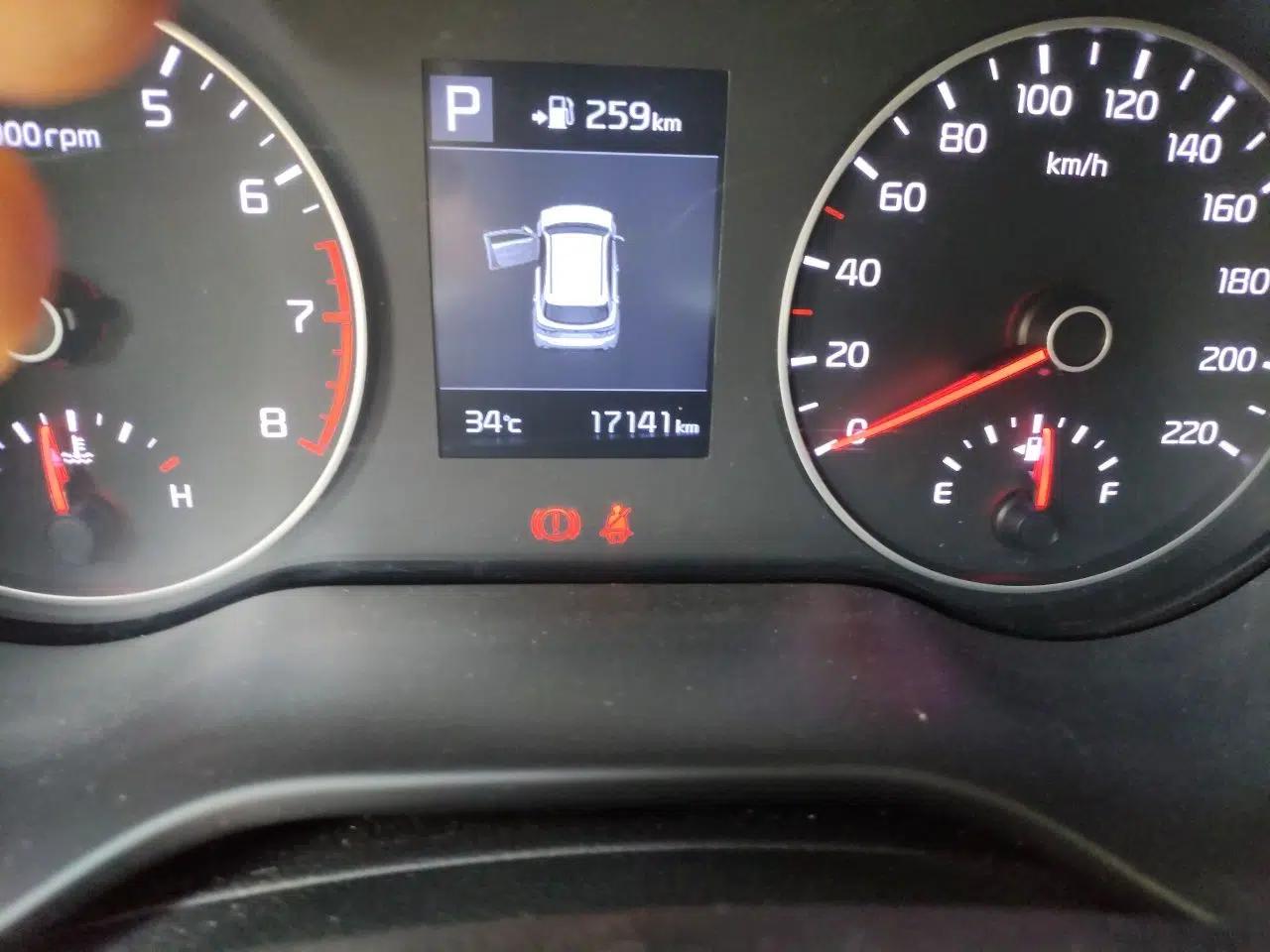 Kia KX Cross 2019 1.6L Automatic Dynamic Sunroof Version China VI — миниатюра 12