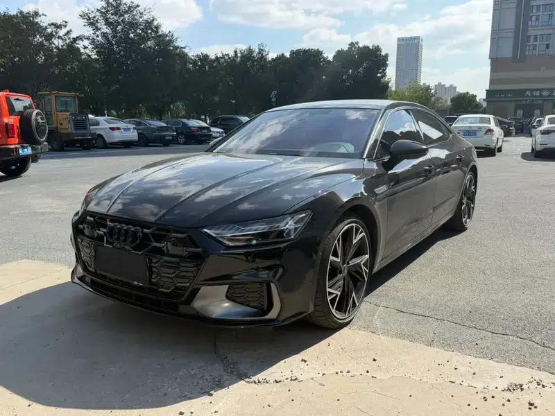 Audi A7L 2024 45 TFSI quattro S-line Shadow Warrior Edition — миниатюра 1