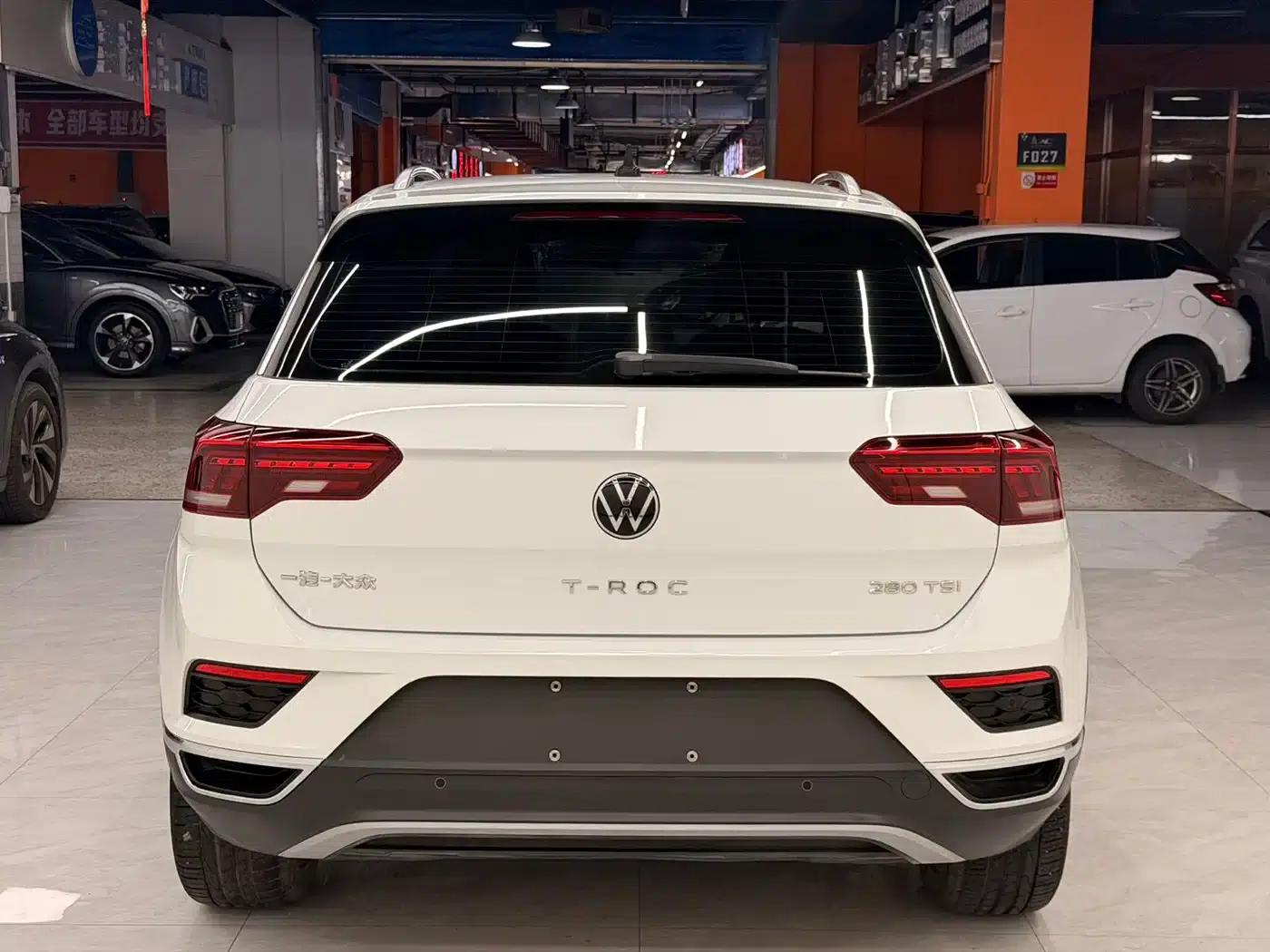 T-ROC 2021 280TSI DSG 2WD Luxury Intelligent Edition — миниатюра 5