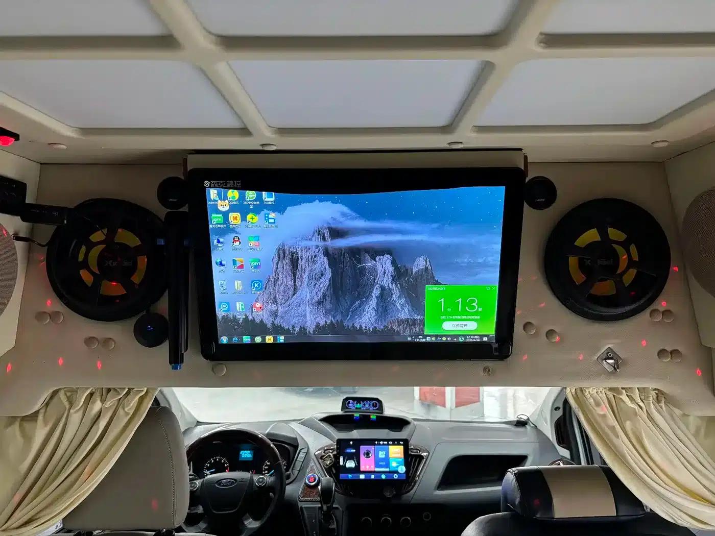 Ford Transit 2019 2.0T Gasoline Automatic Commercial Travel Model, Mid-Wheelbase, Mid-Roof, 7 Seats, China VI Emission Standard — миниатюра 12