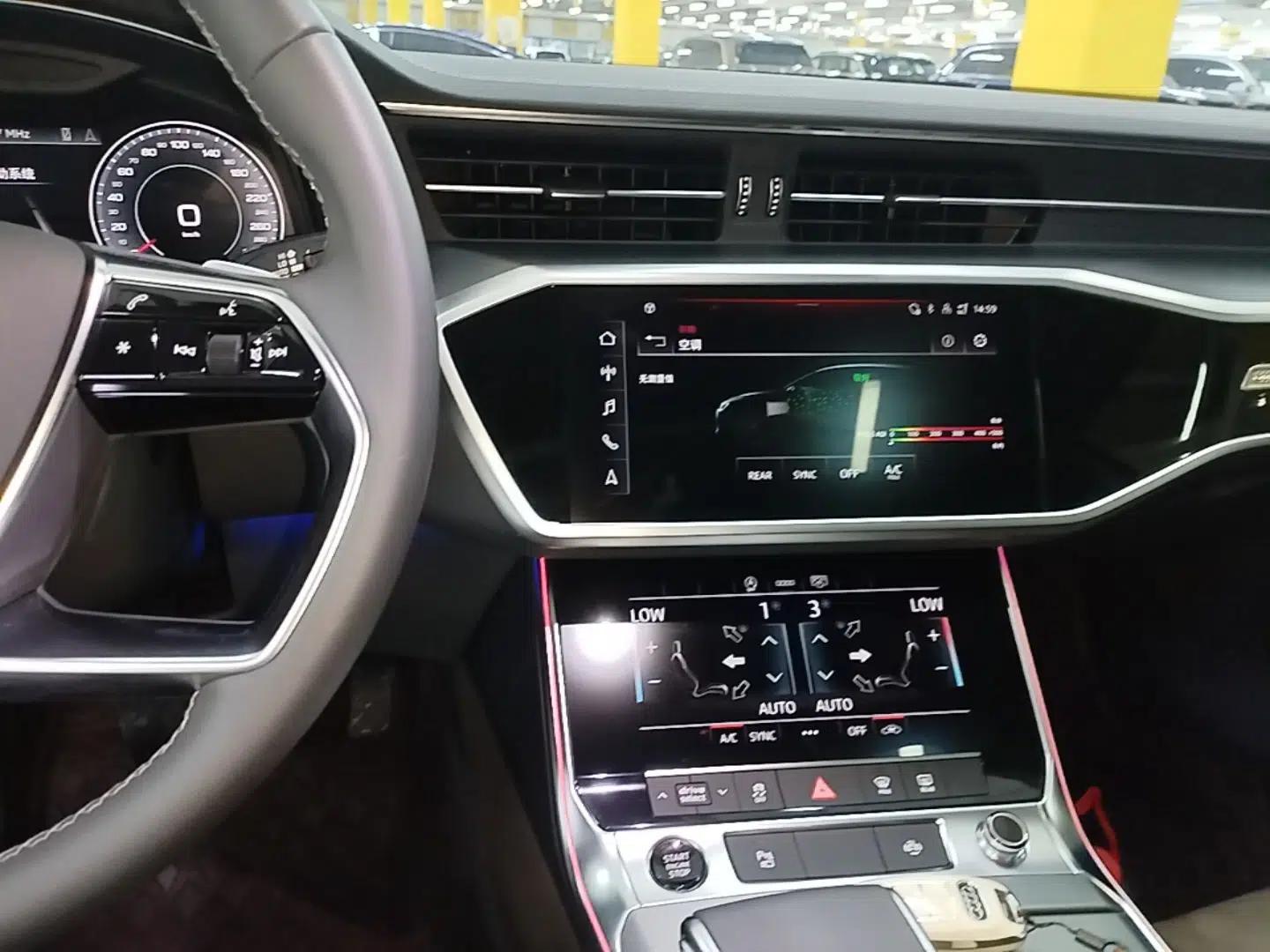 Audi A7L 2024 45TFSI S-line Dream-Building Edition Flow Crystal Package — миниатюра 15
