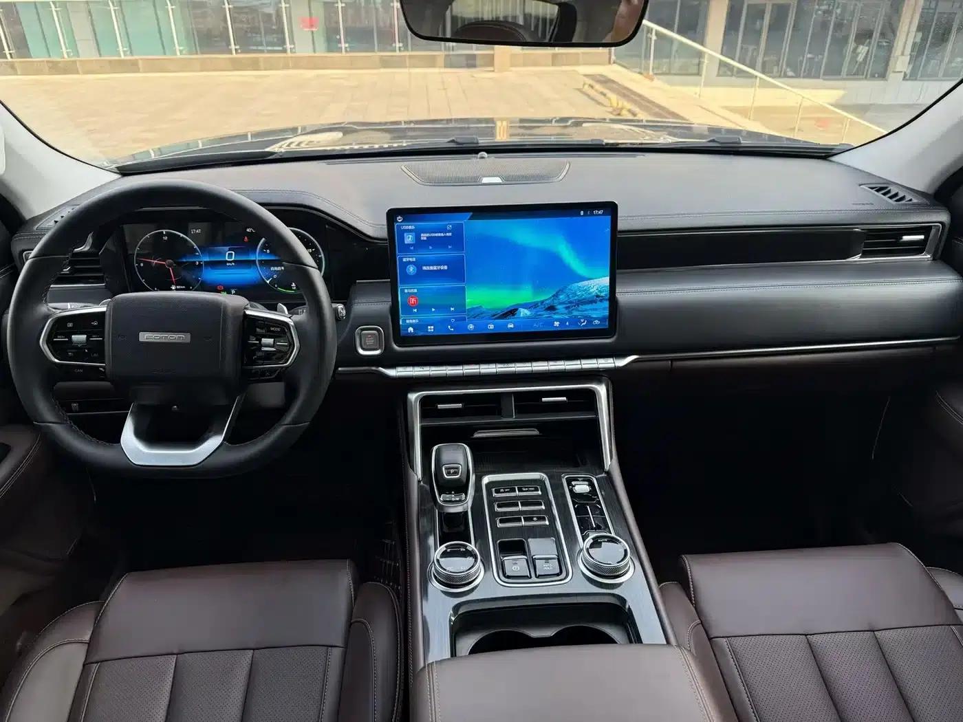 Foton Mars 2024 Mars 9 2.0T Gasoline Automatic Four-Wheel Drive Standard Wheelbase Supreme Edition — миниатюра 5