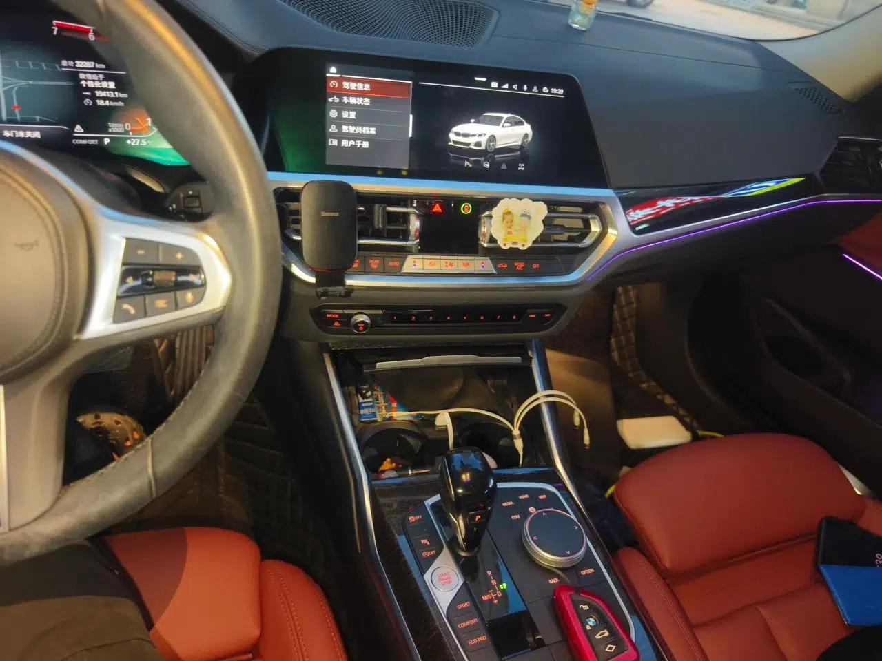 BMW 3 Series 2021 Second Facelift 325Li M Sport Package — миниатюра 13