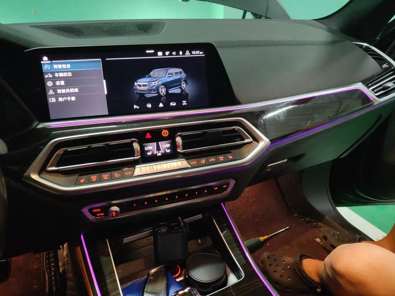 BMW X5 Manufactured in February 2019 by Denaken, 3.0-liter engine, 5 seats, panoramic sunroof, automatic transmission, gasoline-powered. — миниатюра 13