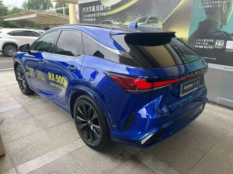 Lexus RX 500h DIRECT4 F SPORT Performance (2023 model) — миниатюра 4