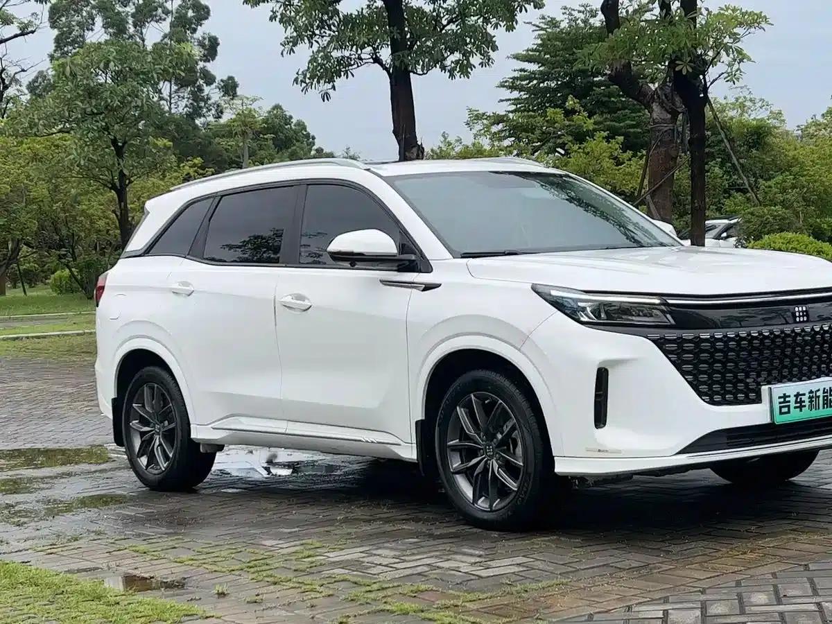 Blue Electric E5 2023 Model 1.5L DE-i 100KM Enjoyable Edition 7-Seater — миниатюра 2