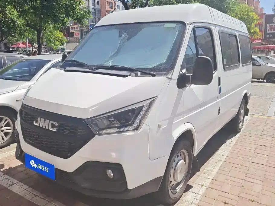 Teshun 2021 2.8T Space King Standard Short Wheelbase Mid-High Roof 3-Seater Diesel National VI JX493 — миниатюра 1