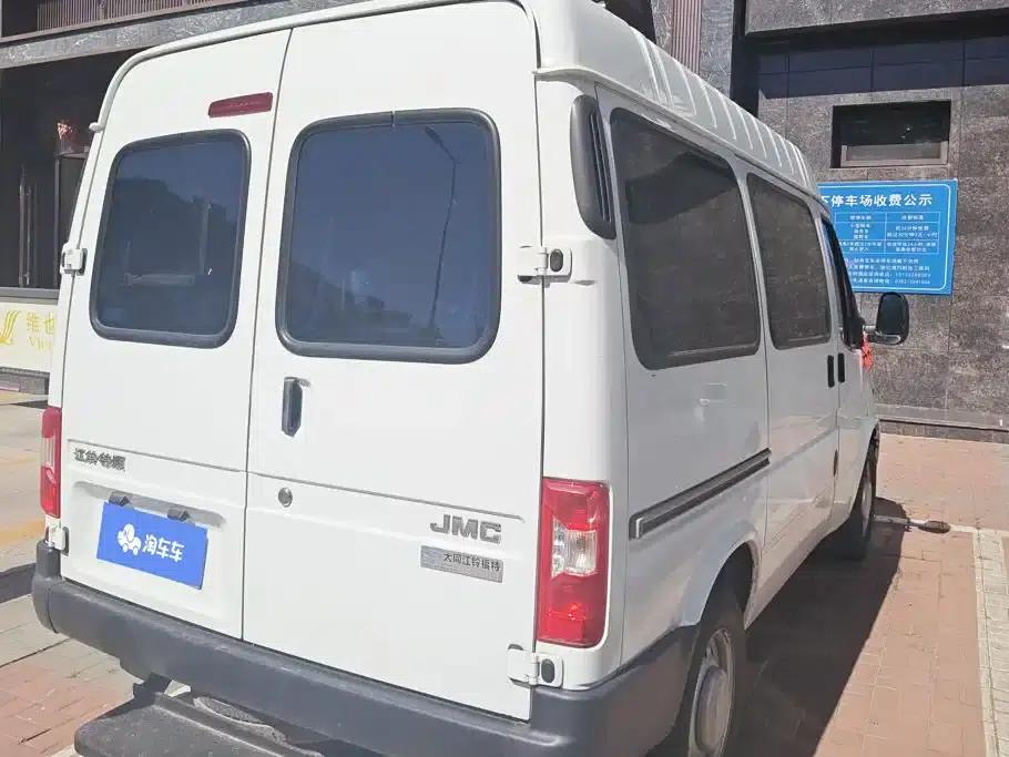 Teshun 2021 2.8T Space King Standard Short Wheelbase Mid-High Roof 3-Seater Diesel National VI JX493 — миниатюра 3