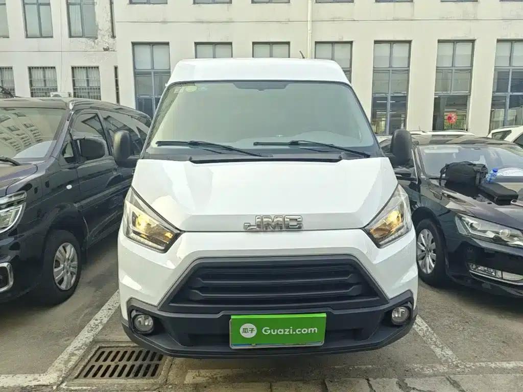 Teshun 2019 2.8T Commercial Vehicle Long Wheelbase Mid-Roof 3 Seats Single Rear Tire National VI Emission Standard JX493 — миниатюра 3
