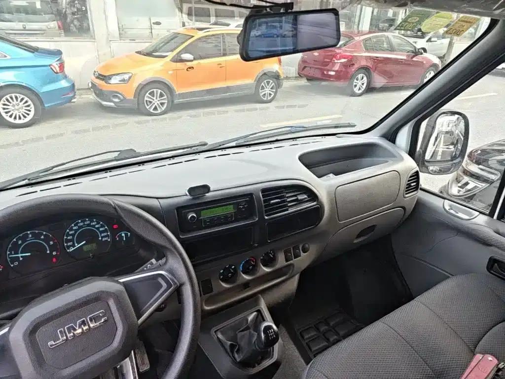 Teshun 2019 2.8T Commercial Vehicle Long Wheelbase Mid-Roof 3 Seats Single Rear Tire National VI Emission Standard JX493 — миниатюра 10