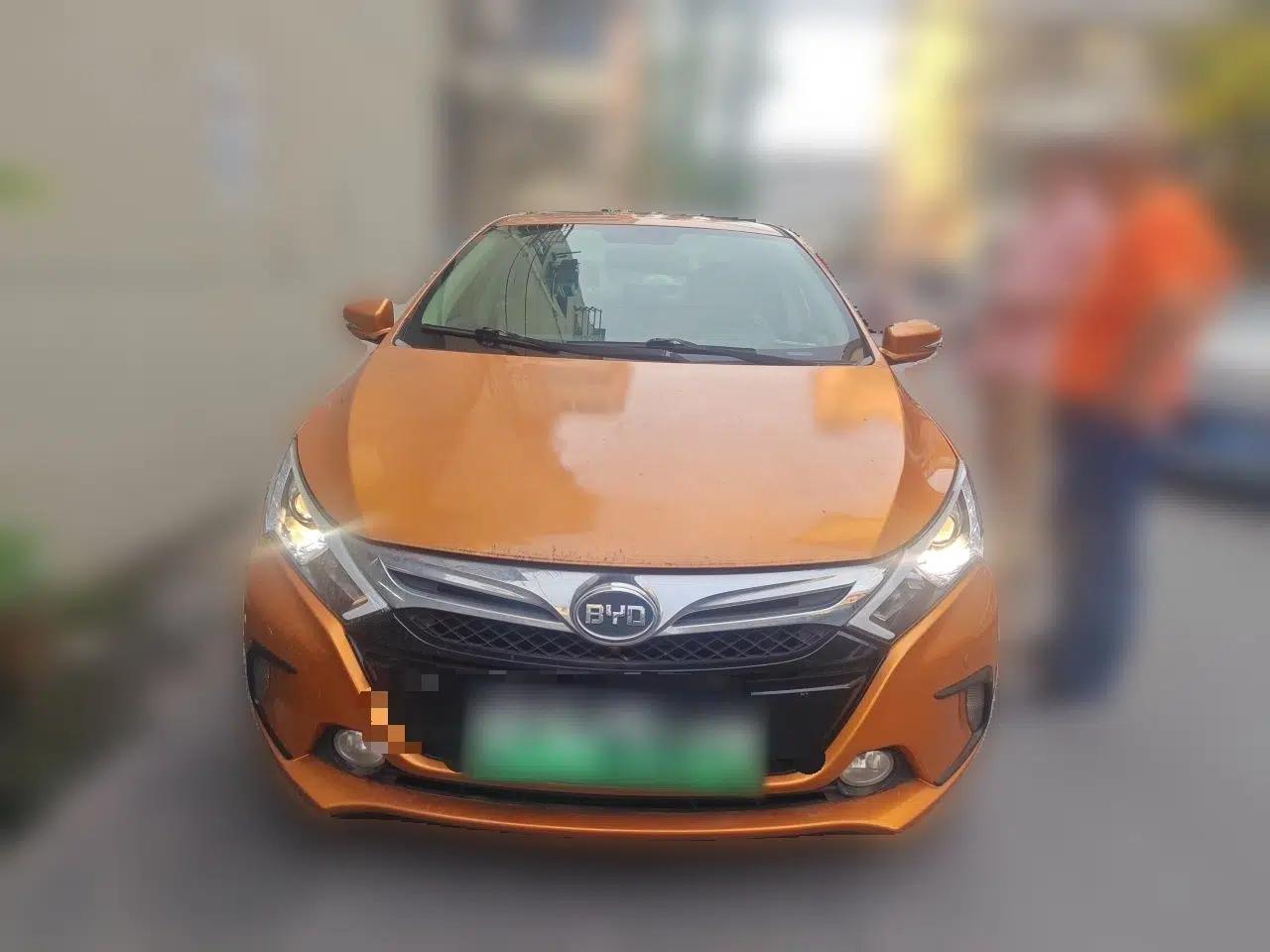 BYD Qin New Energy 2014 1.5T Flagship Model — миниатюра 2