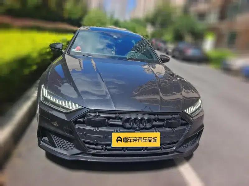 Audi A7L 2023 45 TFSI quattro S-line Black Knight Edition — миниатюра 2