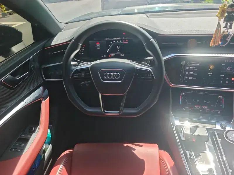 Audi A7L 2023 45 TFSI quattro S-line Black Knight Edition — миниатюра 11