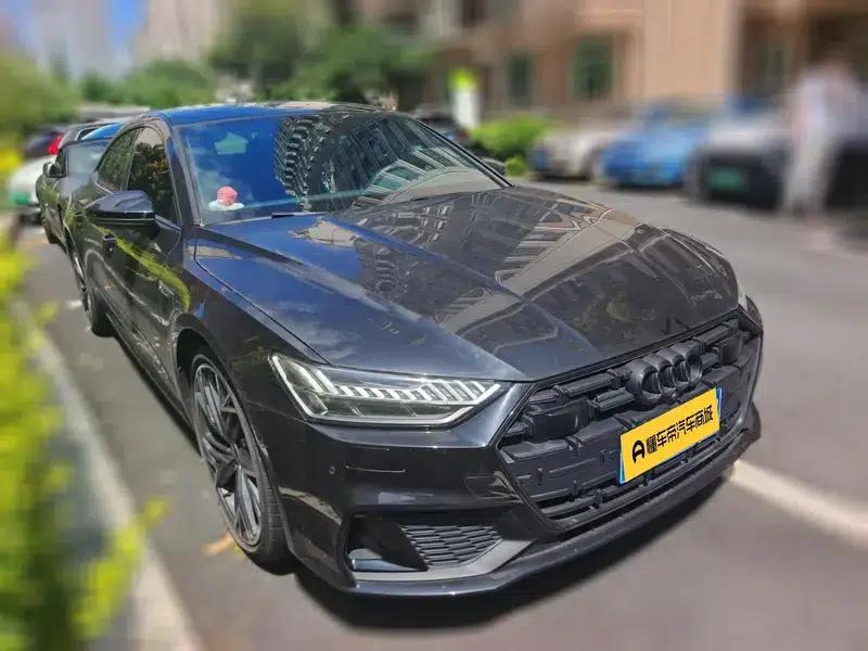 Audi A7L 2023 45 TFSI quattro S-line Black Knight Edition — миниатюра 3