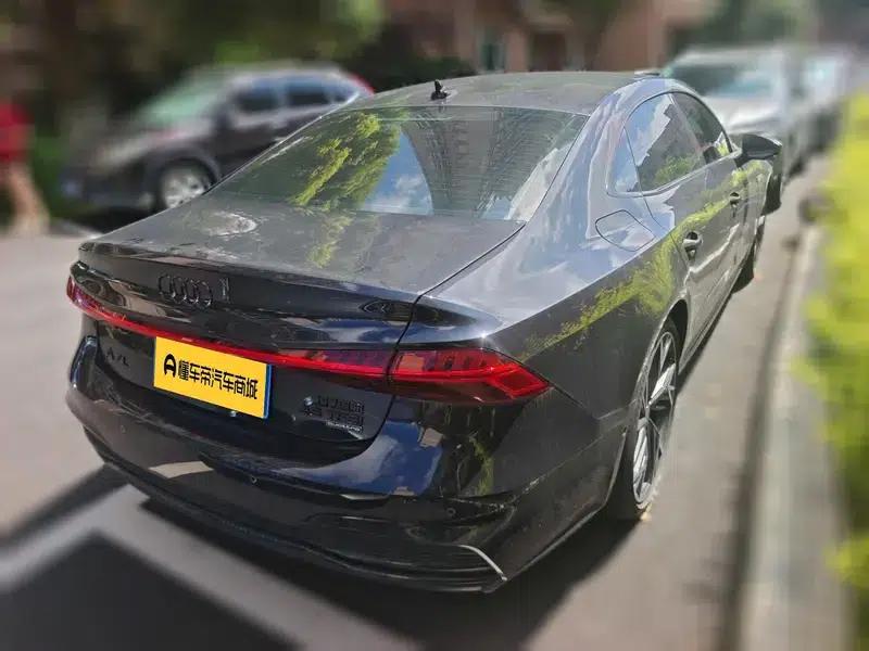 Audi A7L 2023 45 TFSI quattro S-line Black Knight Edition — миниатюра 4