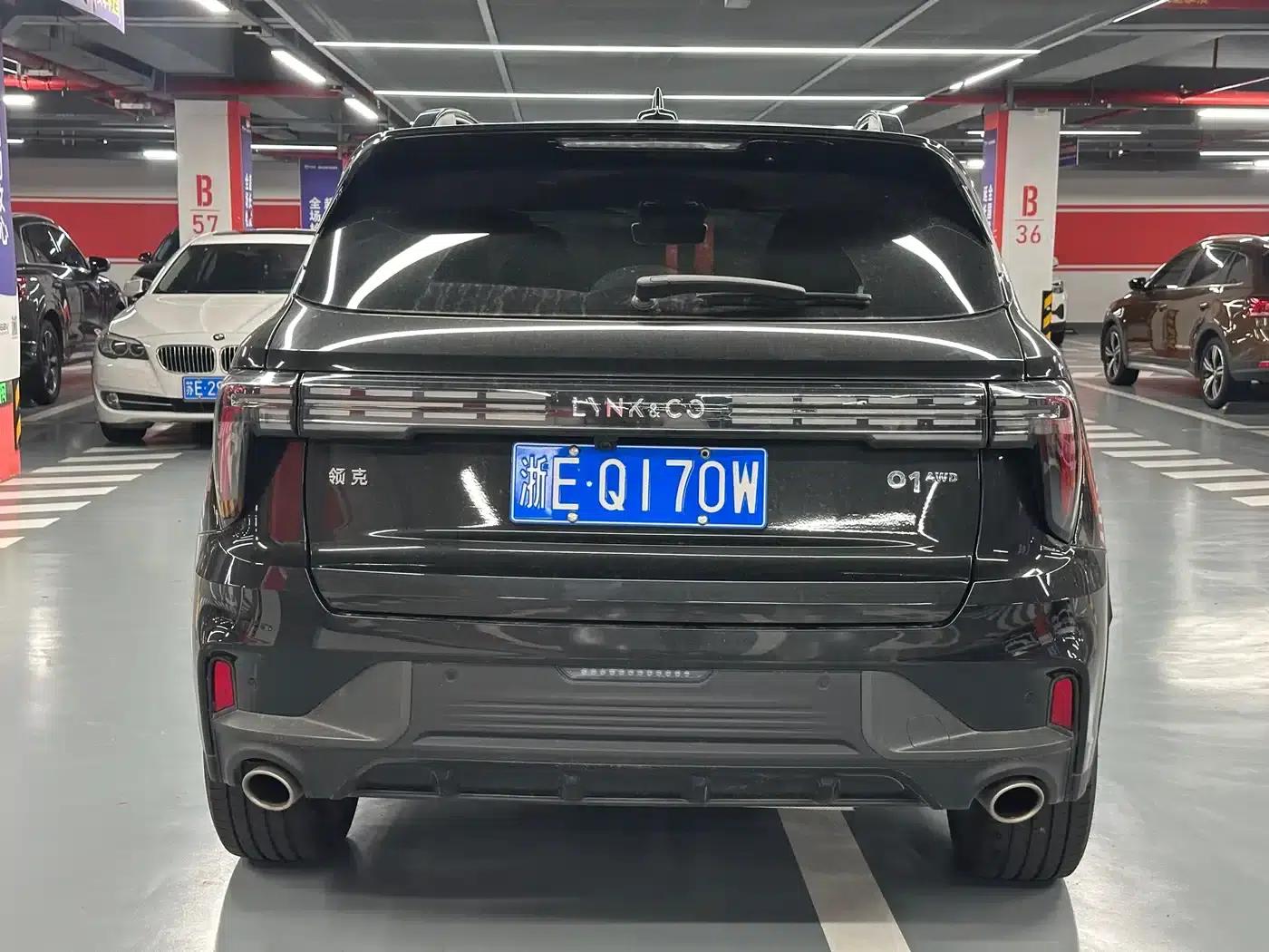 Lynk & Co 01 2023 2.0TD AWD Dark Edition — миниатюра 4