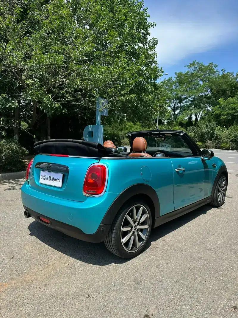 MINI 2016 1.5T COOPER CABRIO Caribbean Blue Limited Edition — миниатюра 6