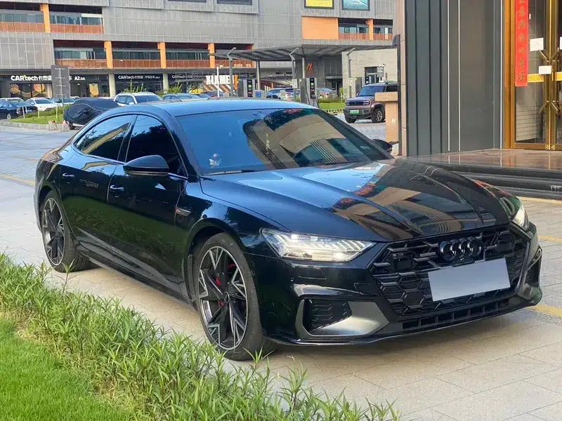 2024 Audi A7L 45 TFSI quattro Black Edition — миниатюра 3
