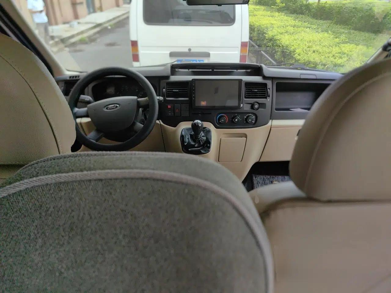 Ford Transit Custom New Transit, 5.8 meters long, 2.0 meters wide, 2.8 meters high, 2.4T manual diesel, 5 seats. — миниатюра 9