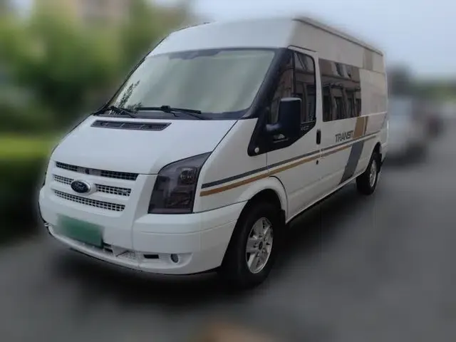 Ford Transit Custom New Transit, 5.8 meters long, 2.0 meters wide, 2.8 meters high, 2.4T manual diesel, 5 seats.