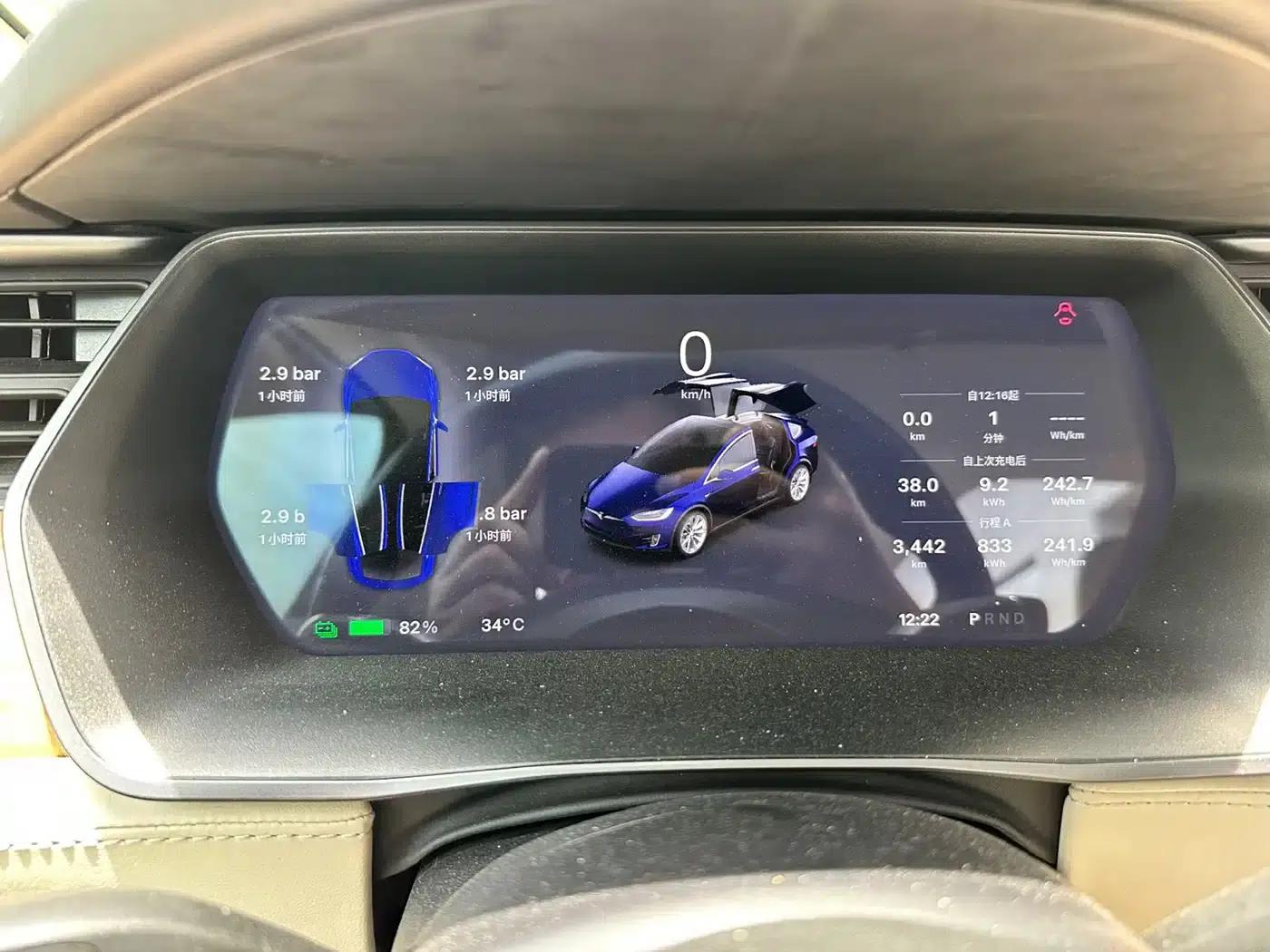 2017 Model X 100D Long Range — миниатюра 12