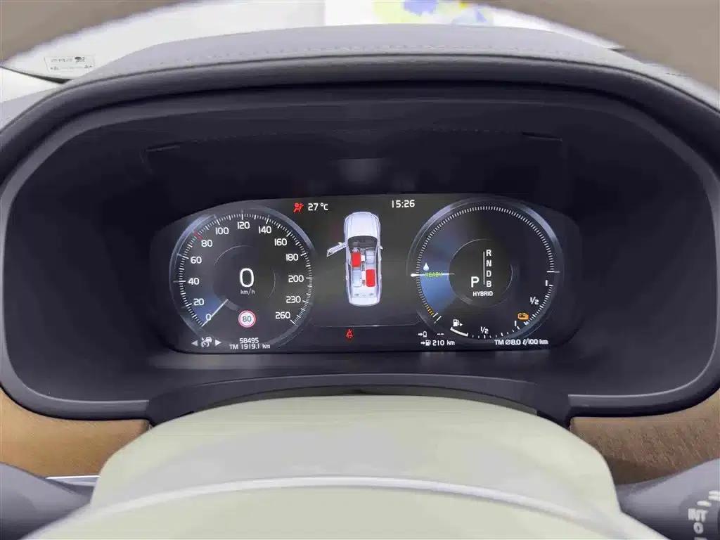 2019 Volvo S90 Plug-in Hybrid T8 E-Drive Hybrid Luxury Edition 3-seater (China V emission standard) — миниатюра 22