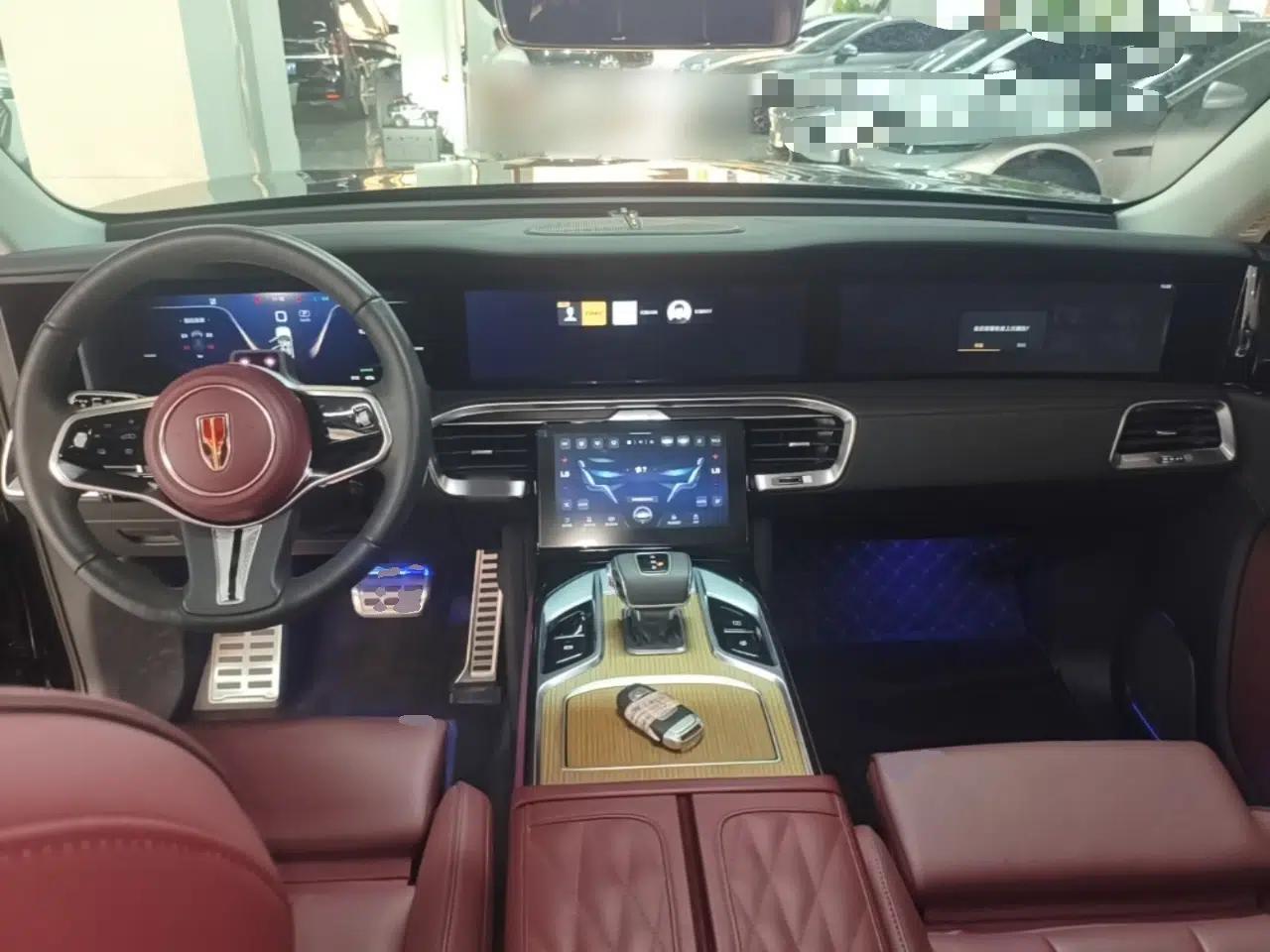 Hongqi E-HS9 2022 660 km Range Flagway Edition Six Seats — миниатюра 17