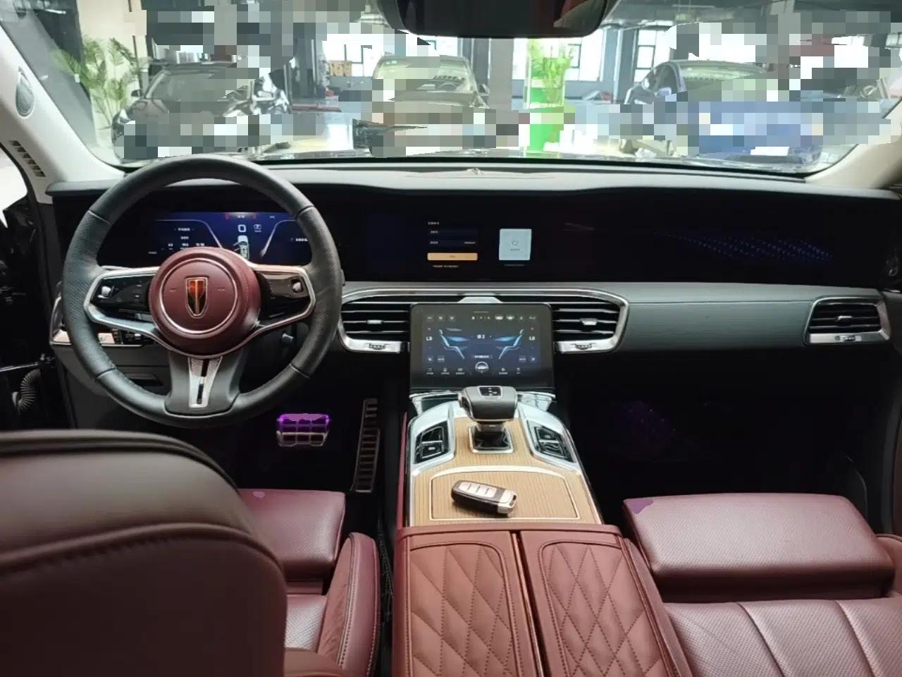 Hongqi E-HS9 2022 690 km Range Flagship Edition Six Seats — миниатюра 12