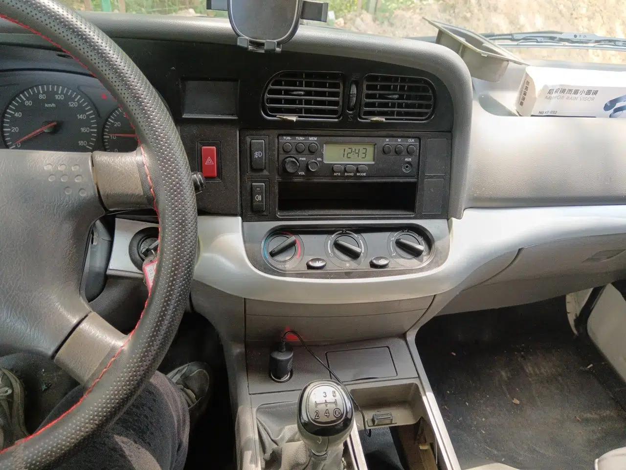 Jinbei Hiace Golden Cup Lion gasoline 2.0 manual flat-roof 4-seat light-duty enclosed van — миниатюра 13