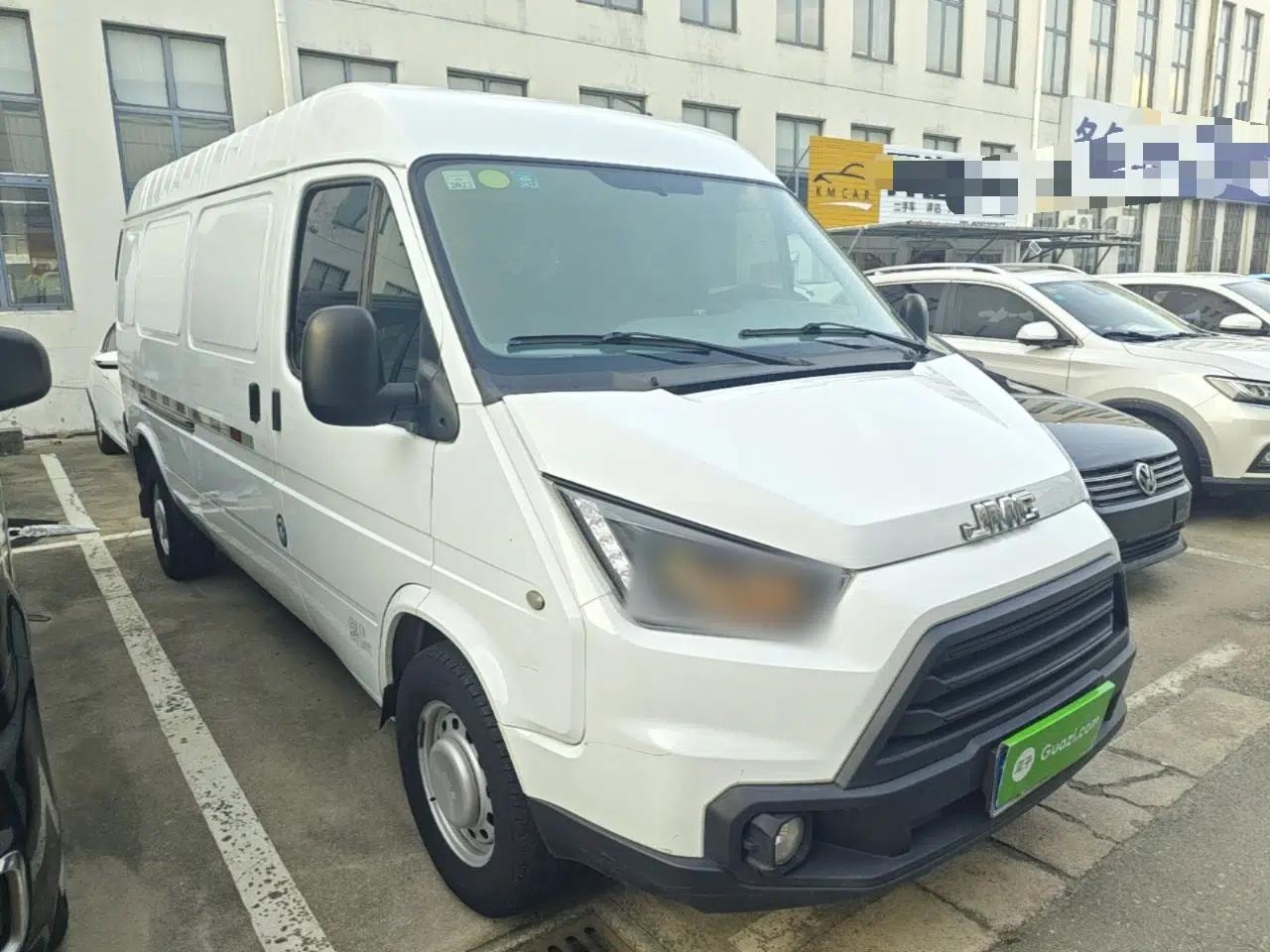 JMC Transit 2019 2.8T Commercial Version Long Wheelbase Mid-Roof 3-Seater Rear Single Tire China VI Emission Standard – JX493 — миниатюра 3
