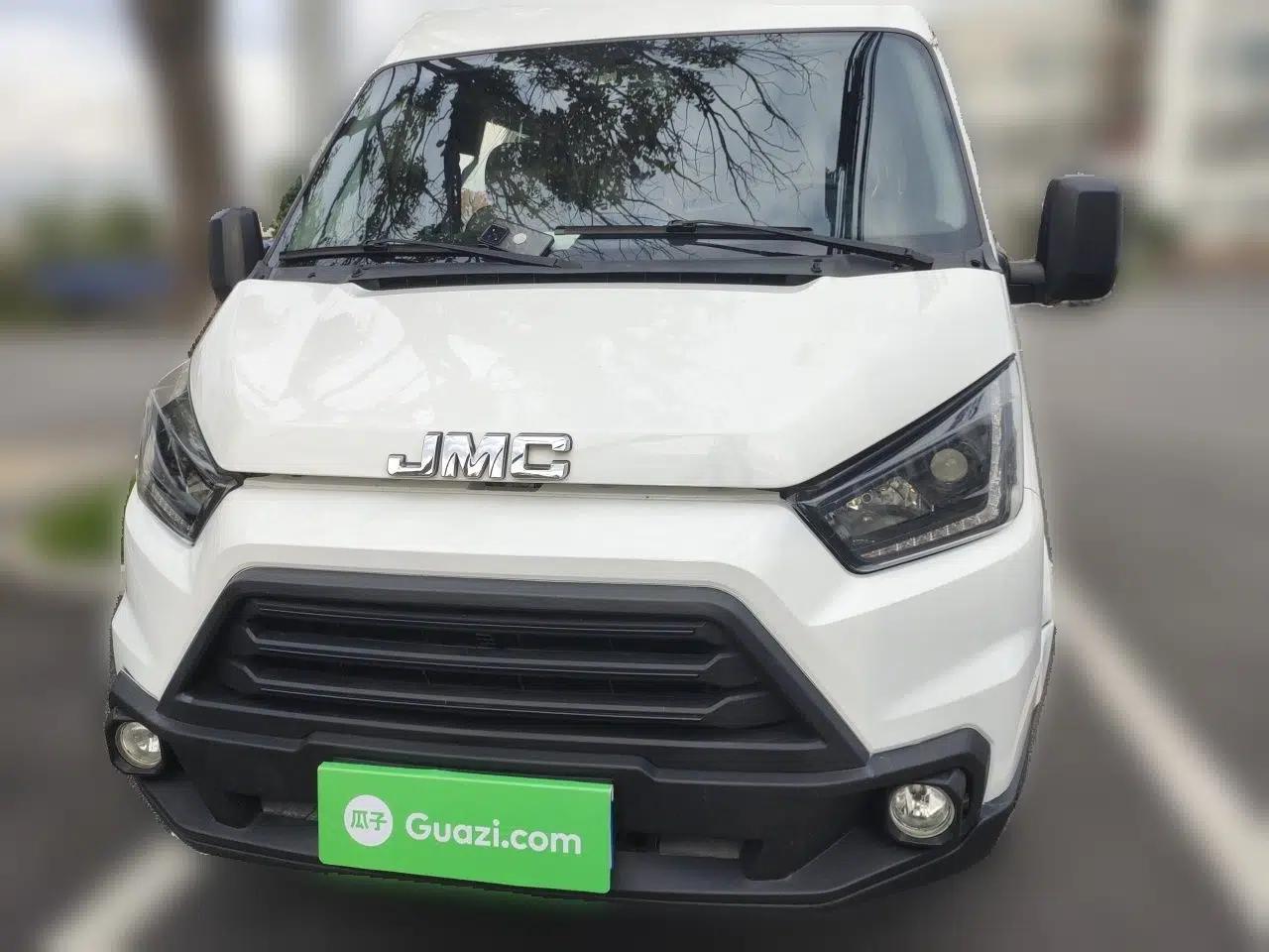 JMC Transit 2019 2.8T Commercial Version Short Wheelbase Low Roof 6-Seater China VI Emission Standard JX493 — миниатюра 2