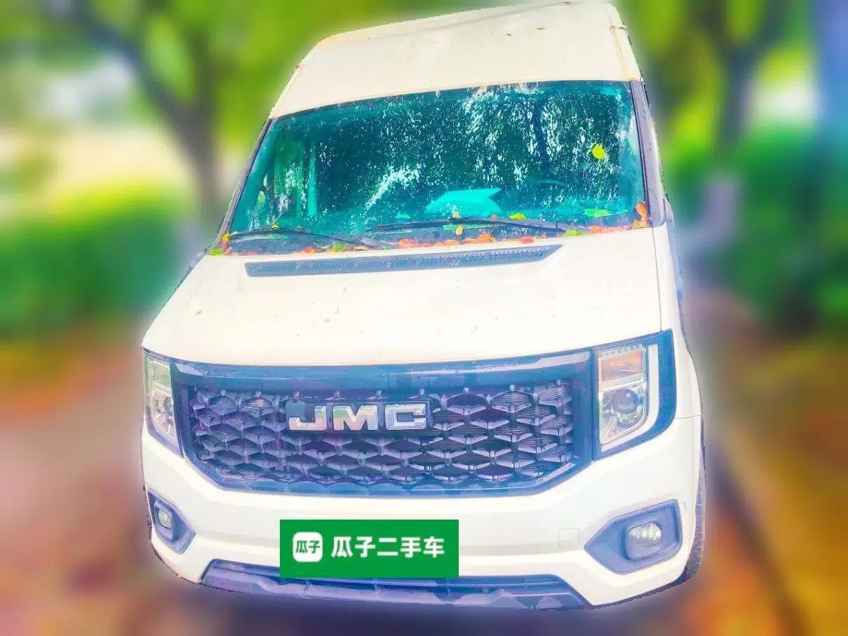 JMC Fushun 2023 2.0T Manual Mid-Drive Mid-Roof Commercial Van Transporter 2/3 Seats — миниатюра 2