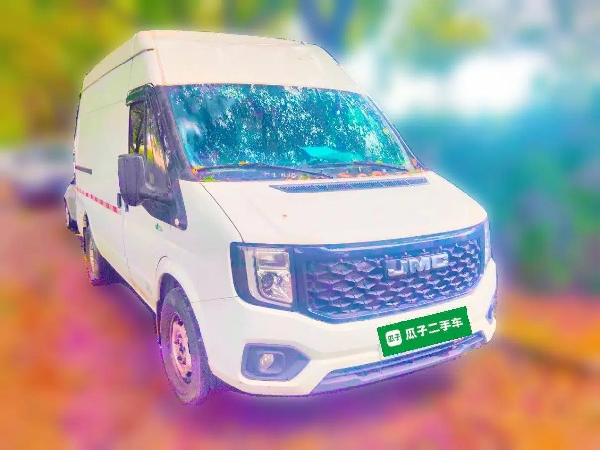 JMC Fushun 2023 2.0T Manual Mid-Drive Mid-Roof Commercial Van Transporter 2/3 Seats — миниатюра 3