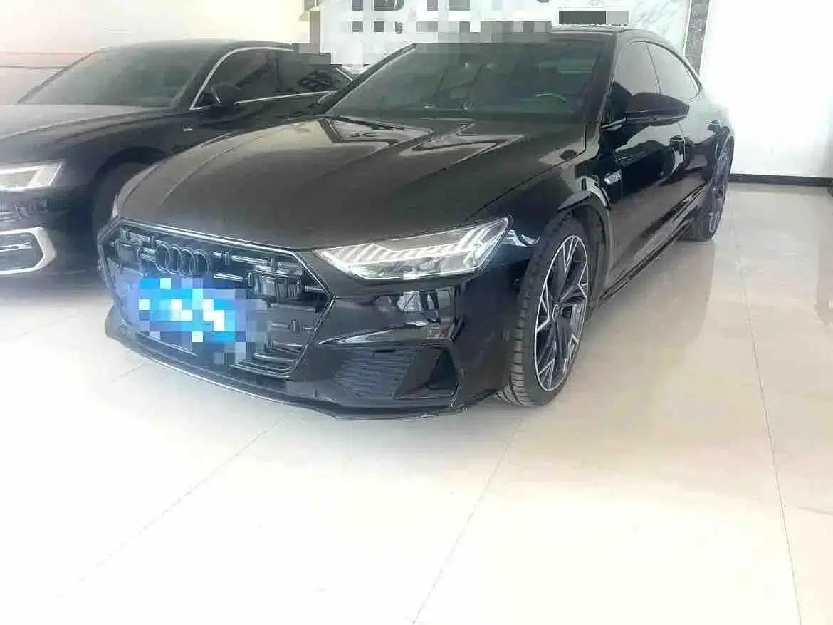 Audi A7L 2023 45 TFSI quattro S-line Black Knight Edition — миниатюра 1