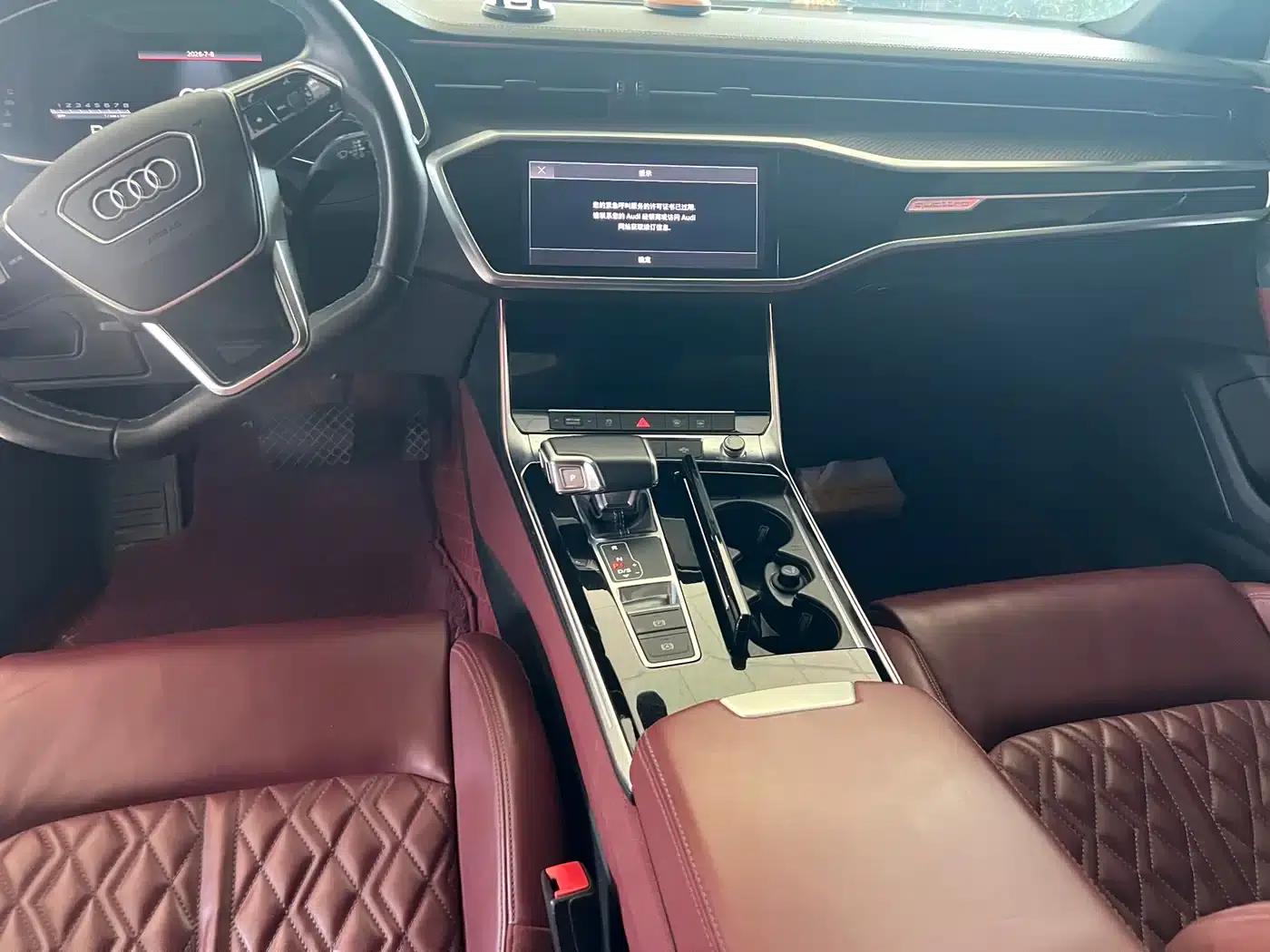 Audi A7L 2023 45 TFSI quattro S-line Black Knight Edition — миниатюра 7
