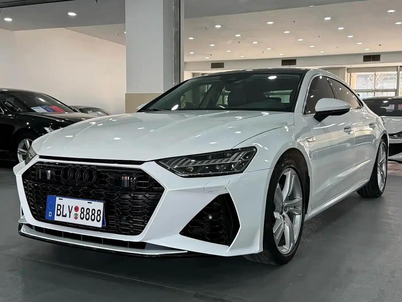 Audi A7L 2023 45 TFSI quattro S-line Black Knight Edition — миниатюра 1