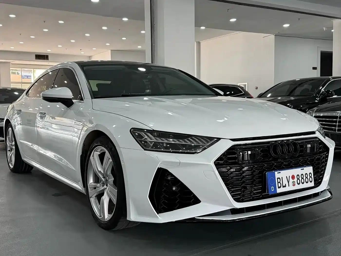 Audi A7L 2023 45 TFSI quattro S-line Black Knight Edition — миниатюра 3
