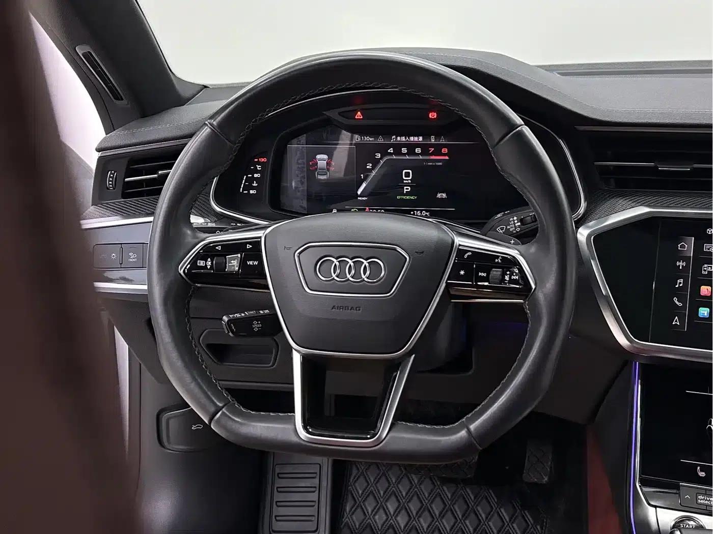 Audi A7L 2022 45 TFSI quattro S-line White Wizard Edition — миниатюра 12