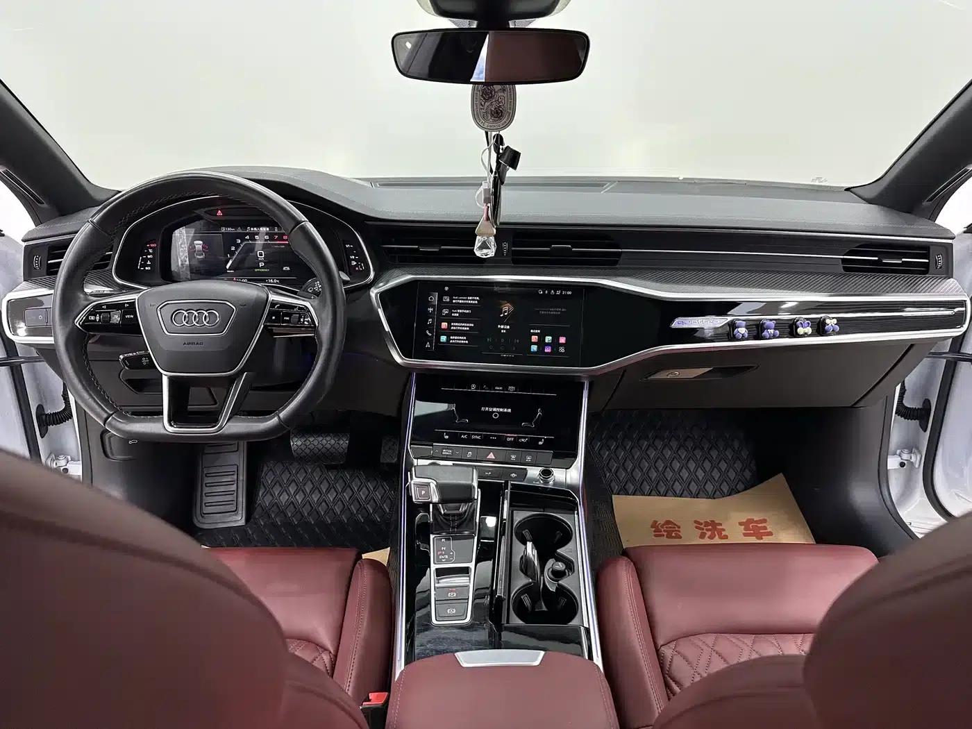 Audi A7L 2022 45 TFSI quattro S-line White Wizard Edition — миниатюра 13