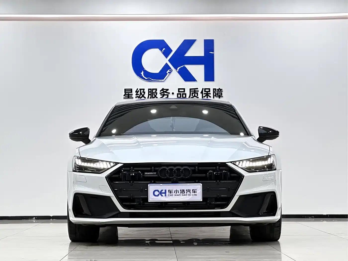 Audi A7L 2022 45 TFSI quattro S-line White Wizard Edition — миниатюра 4