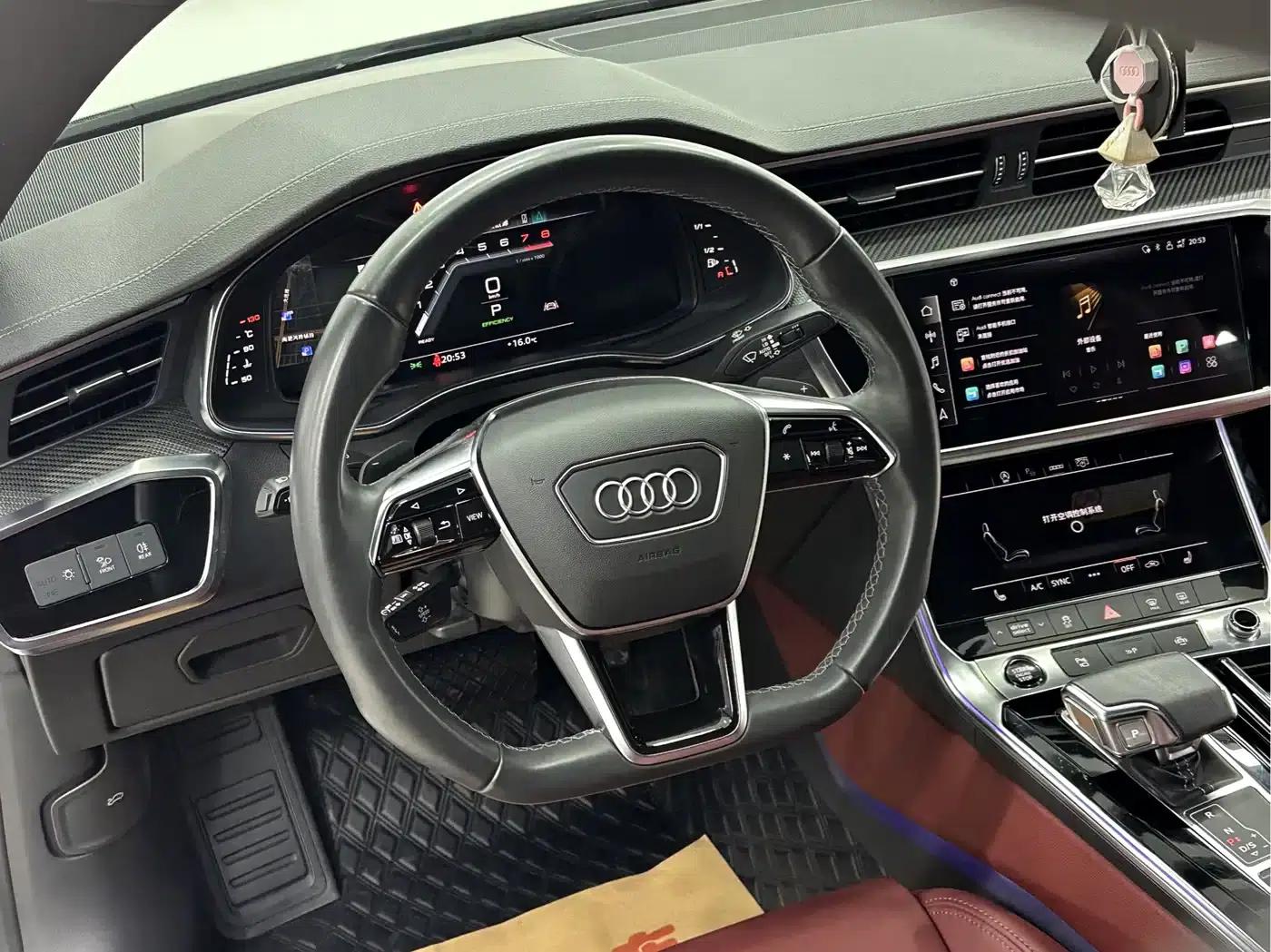 Audi A7L 2022 45 TFSI quattro S-line White Wizard Edition — миниатюра 6
